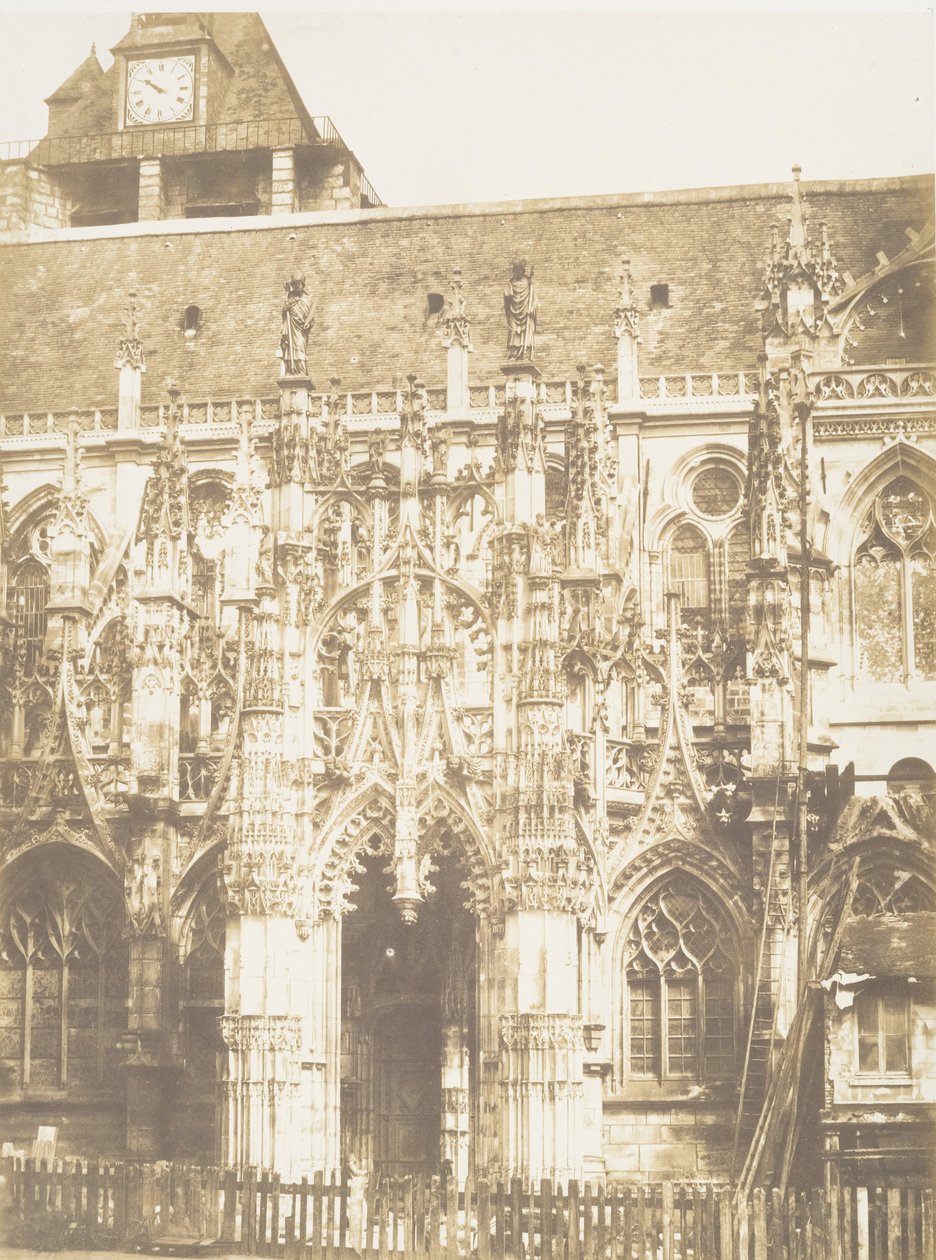 Portal til katedralen i Louviers, 1852-54. af Edmond Bacot