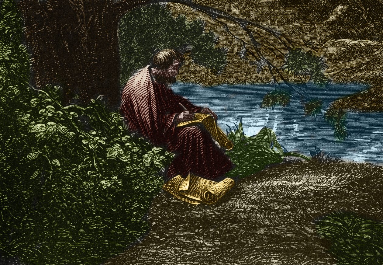 Den græske filosof Democritus (Demokrit) af Edmond Castan