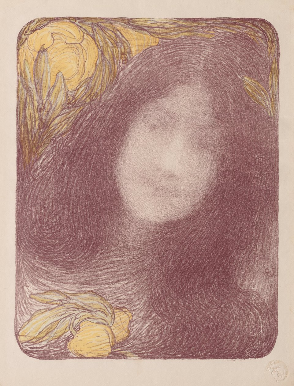 Under Blomsterne af Edmond François Aman Jean