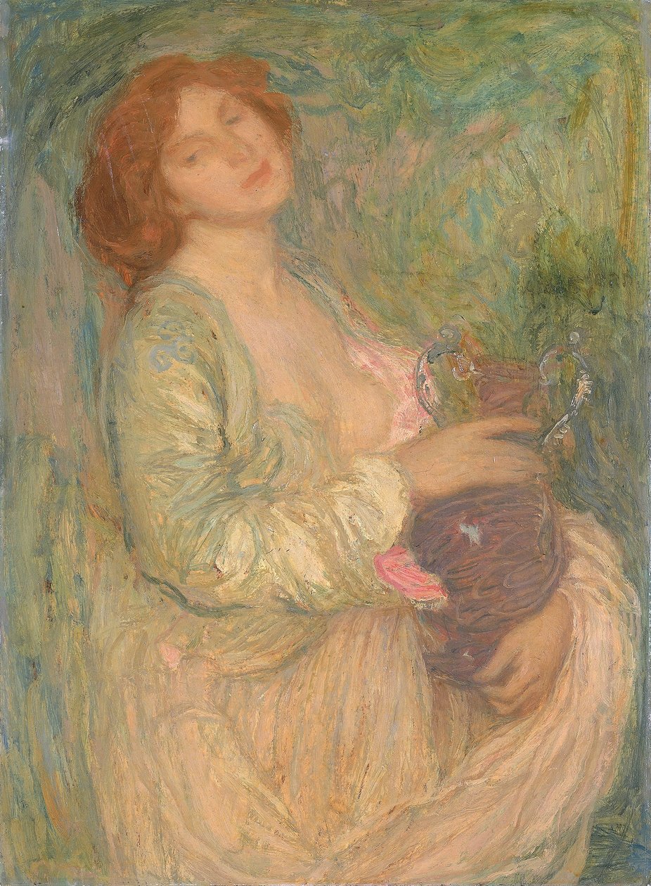 Kvinde med vase af Edmond François Aman Jean