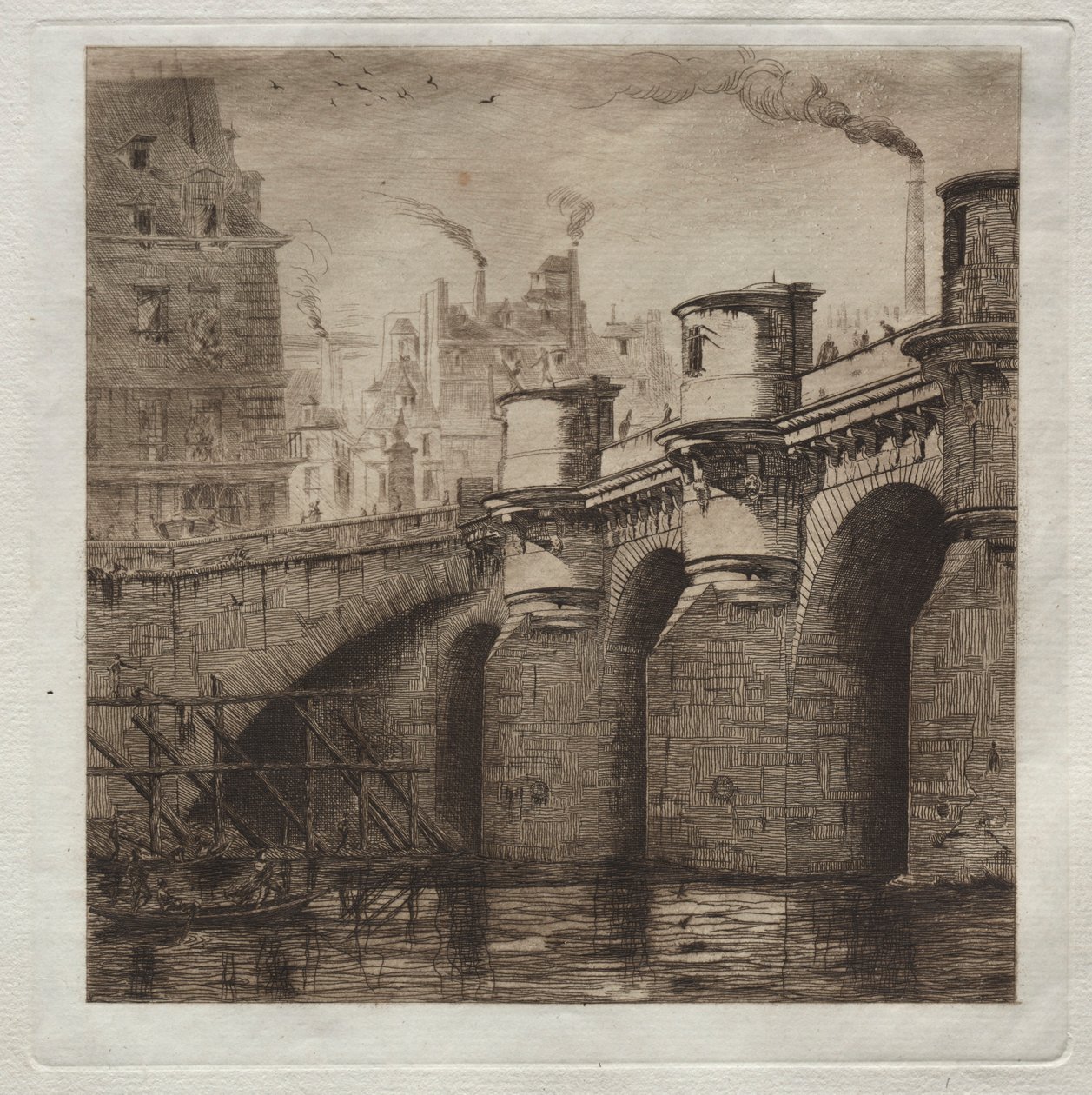 Le Pont Neuf af Edmond Gosselin
