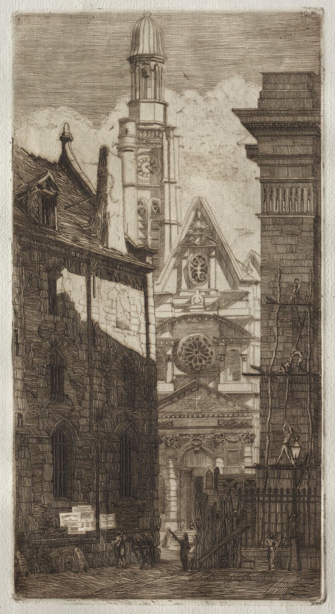 Saint-Etienne-du-Mont af Edmond Gosselin