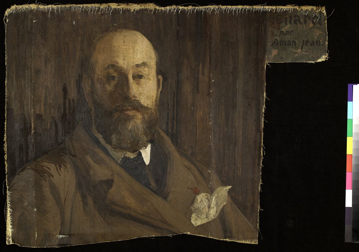 Portræt af Paul Albert Besnard (fragment), ca. 1896 (olie) af Edmond Jean