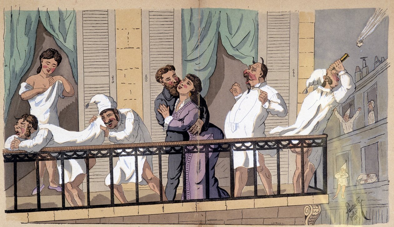 Nætterne er så varme! - social tegneserie af Lavrate af Edmond Lavrate