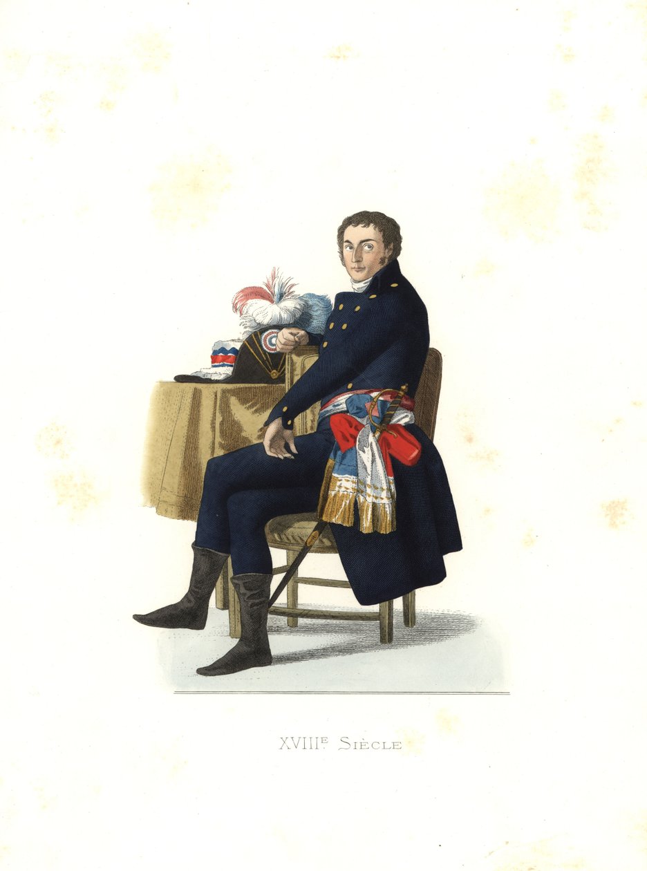 Guillemardet, den franske republiks ambassadør, Frankrig af Edmond Lechevallier Chevignard