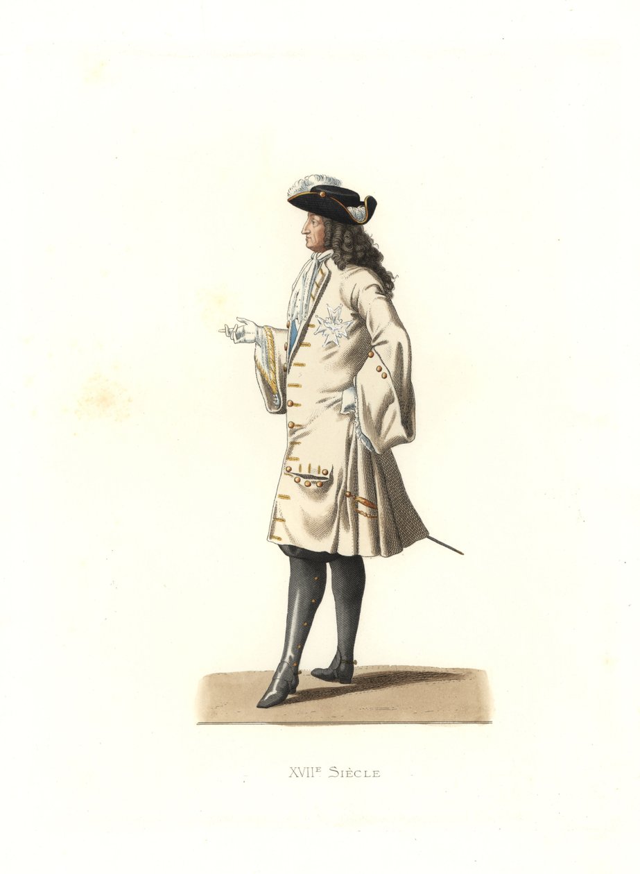 Kong Ludvig XIV af Frankrig af Edmond Lechevallier Chevignard