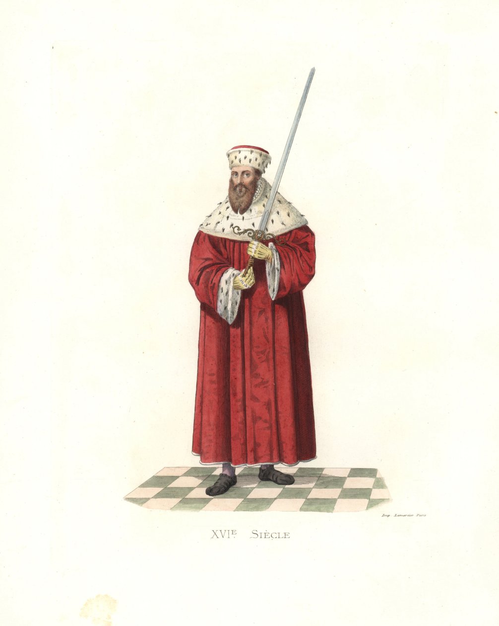 Maurice den Tapre, Kurfyrste af Sachsen (1521-1553) af Edmond Lechevallier Chevignard