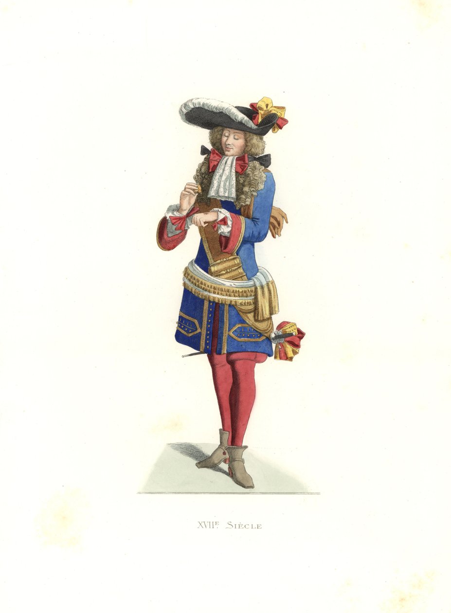 Kongelig officer, Frankrig af Edmond Lechevallier Chevignard