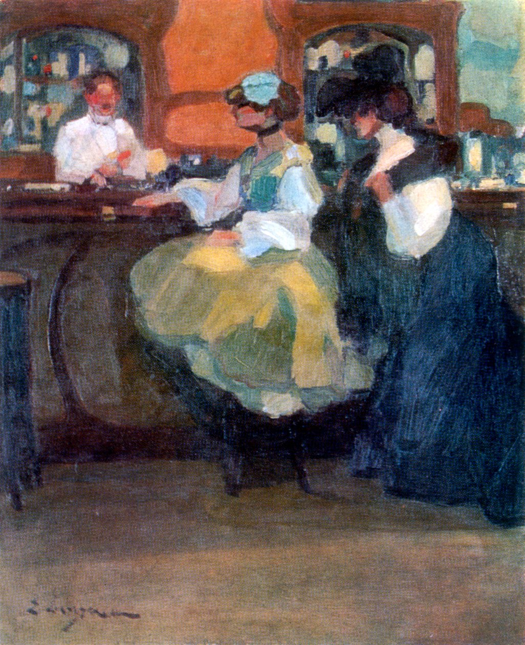 Bar Tabarin, c1905 af Edmond Lempereur