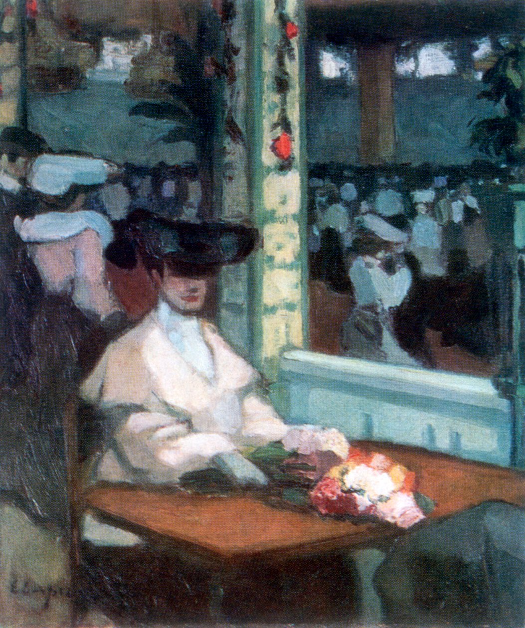 Venter, Moulin de la Galette, 1905. af Edmond Lempereur