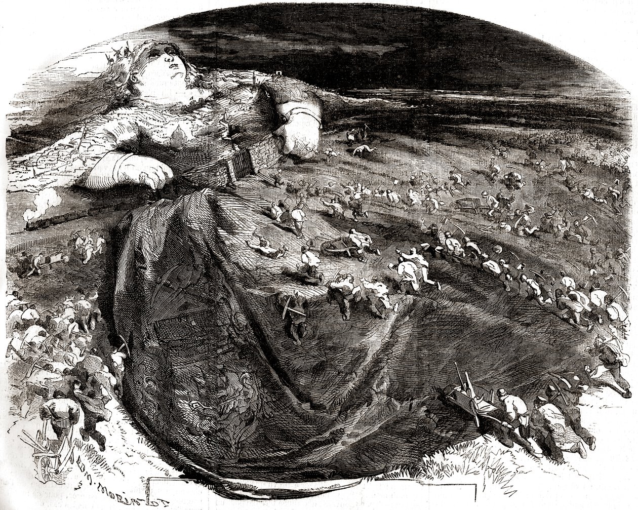 Udvidelsen af Paris af Edmond Morin