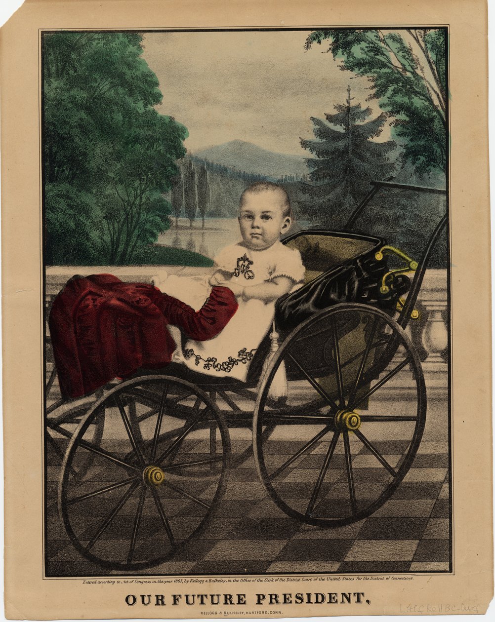 Vores kommende præsident, 1867 af Edmund Burke Kellogg