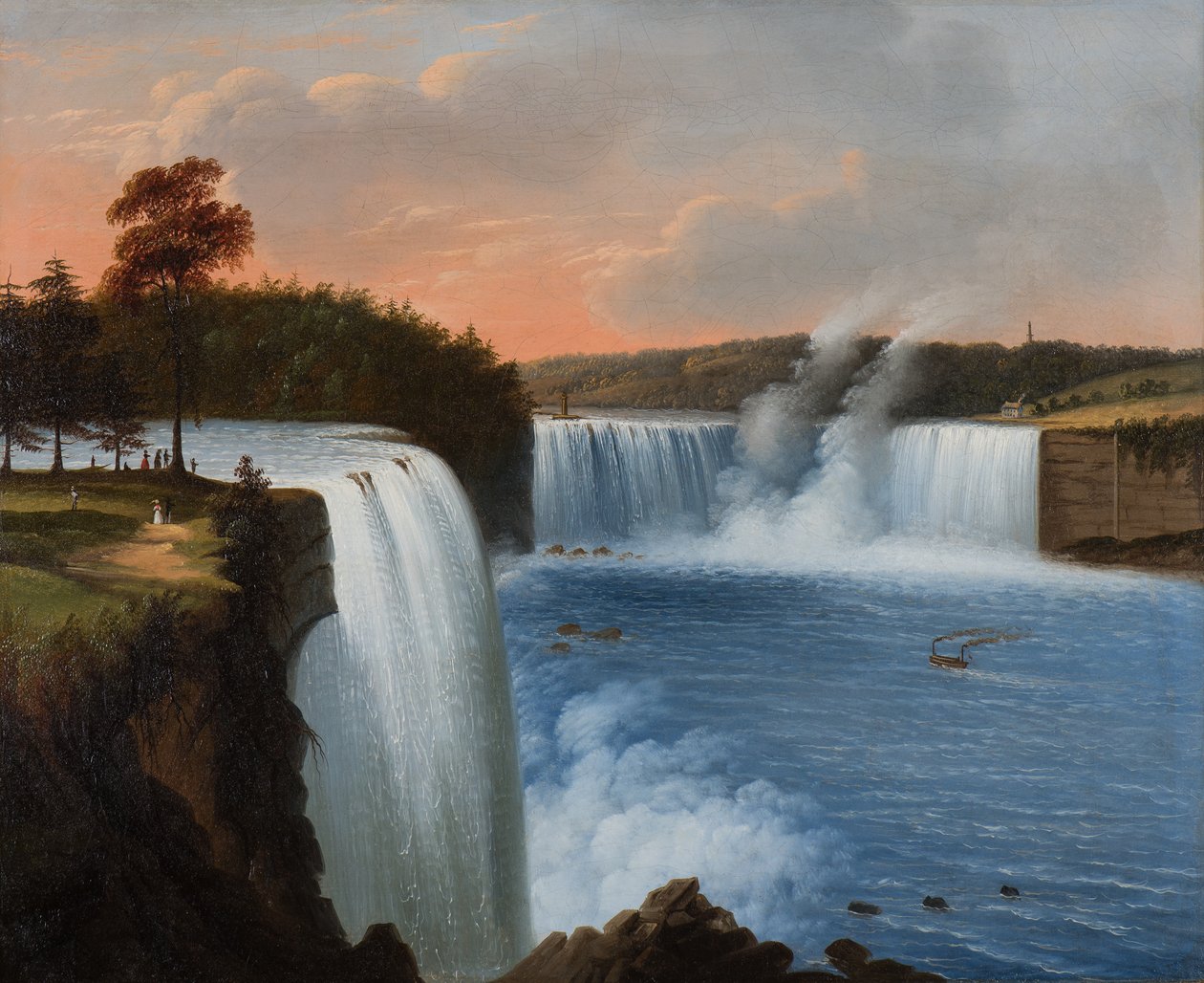 Niagara Falls, 1850 af Edmund C. Coates