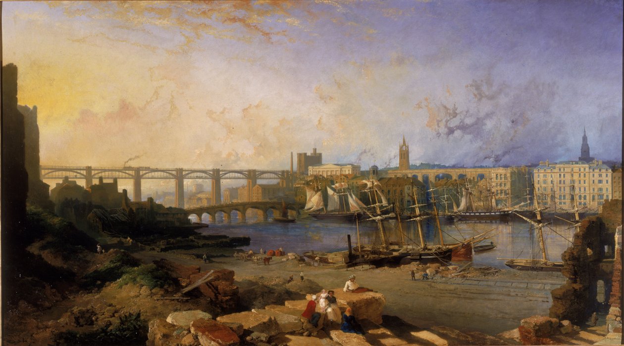 Newcastle upon Tyne, 1862-63 af Edmund John Niemann