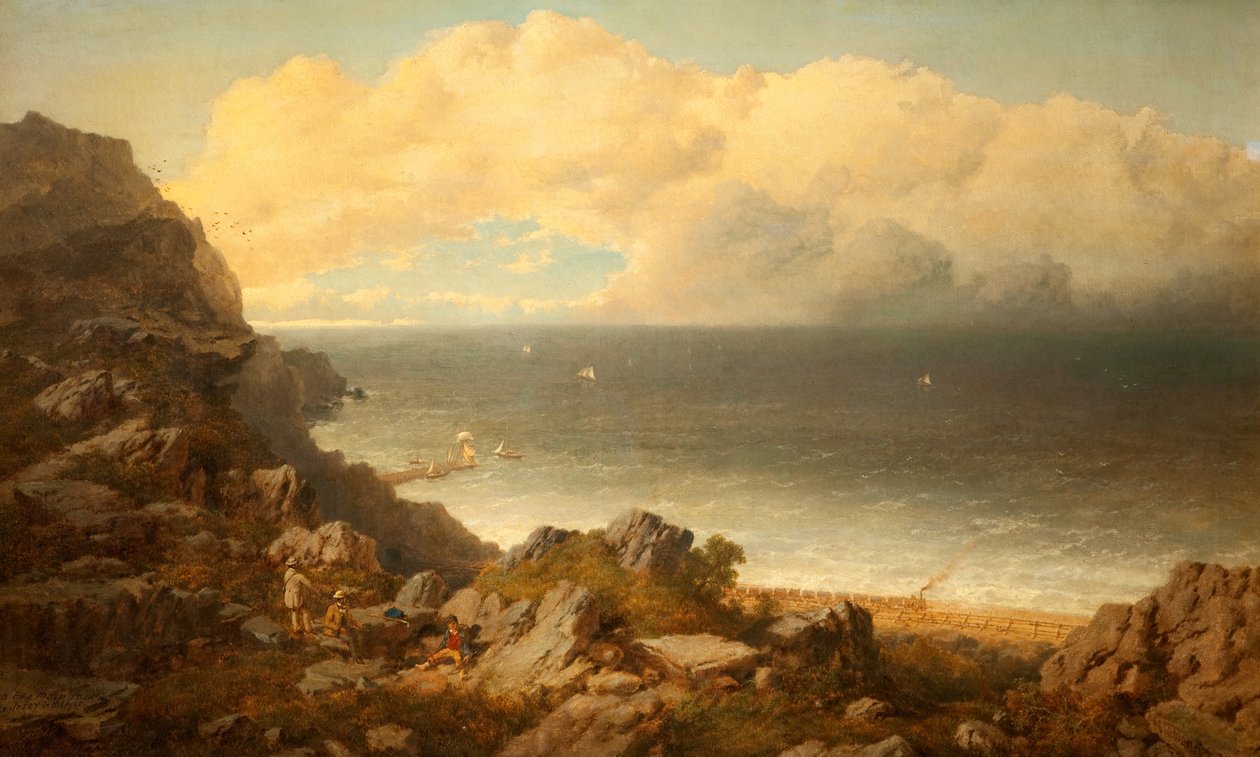 Penmaenmawr, 1872 af Edmund John Niemann