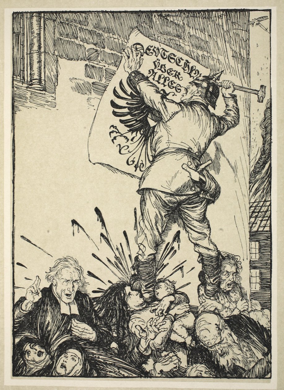 Deutschland Uber Alles, illustration fra The Kaiser