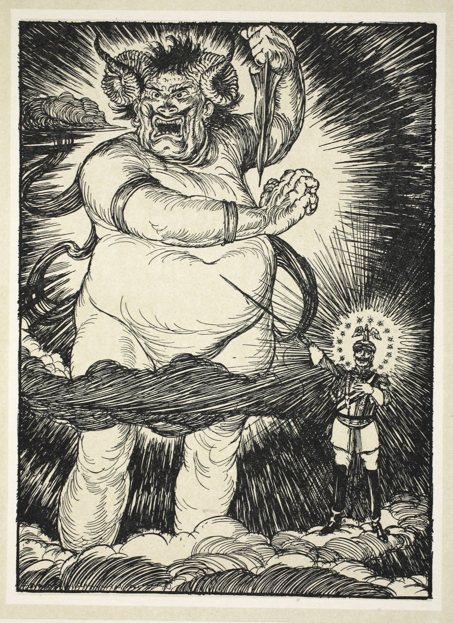 Ich Selbst und Gott, illustration fra The Kaiser