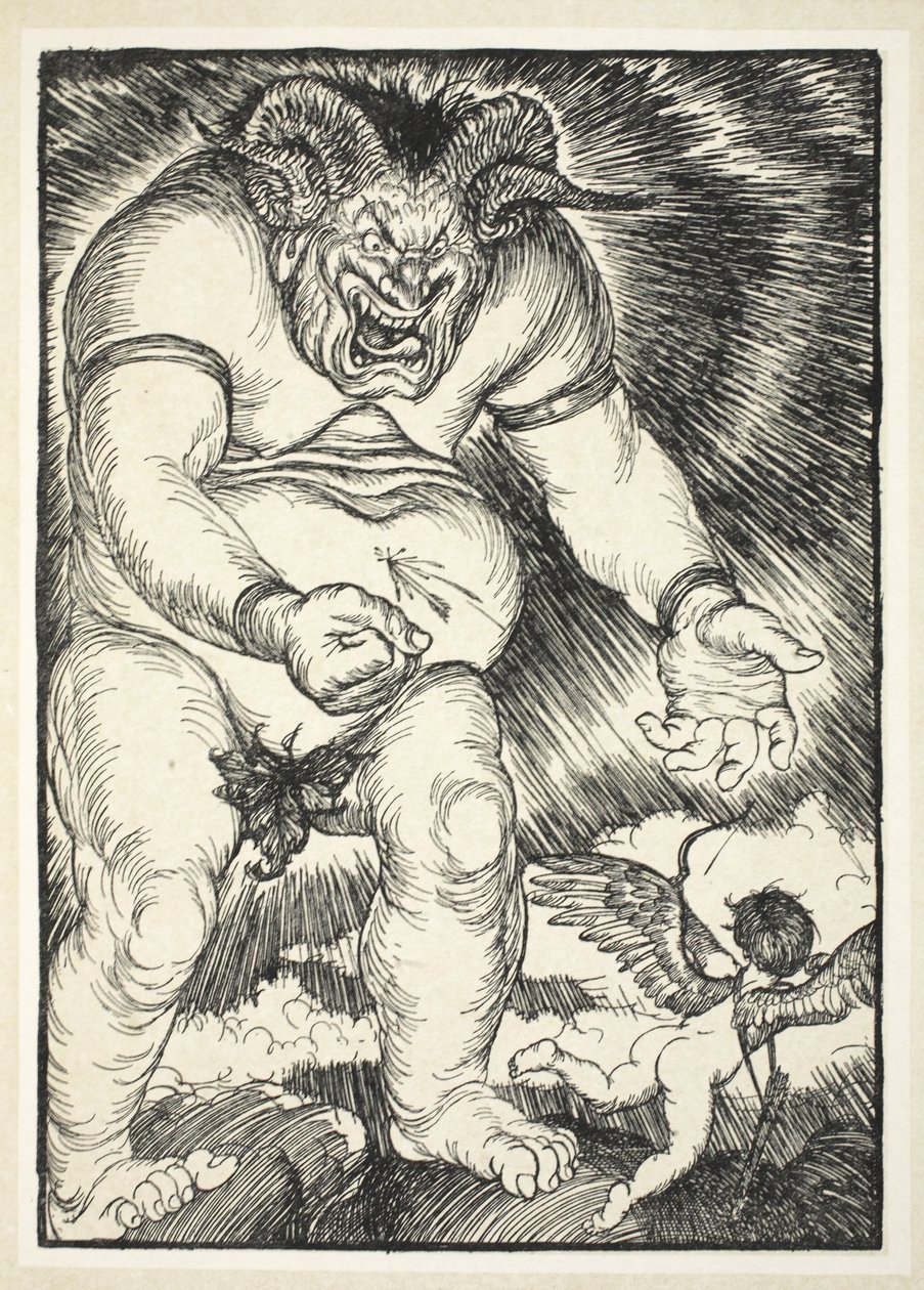The Parthian Shot, illustration fra The Kaiser