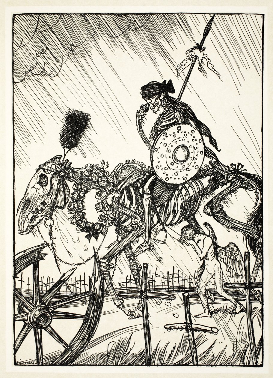 Erobrerens tilbagevenden, illustration fra The Kaiser