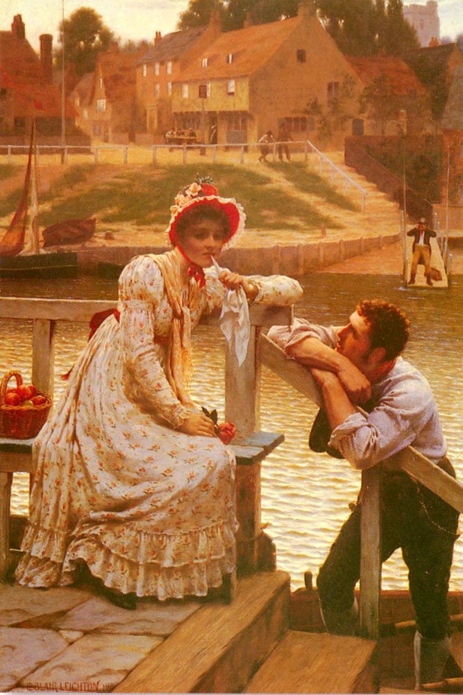 Frieri af Edmund Leighton