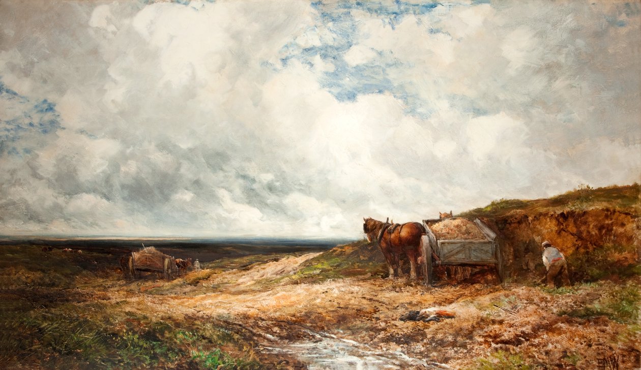 Carting Grus af Edmund Morison Wimperis