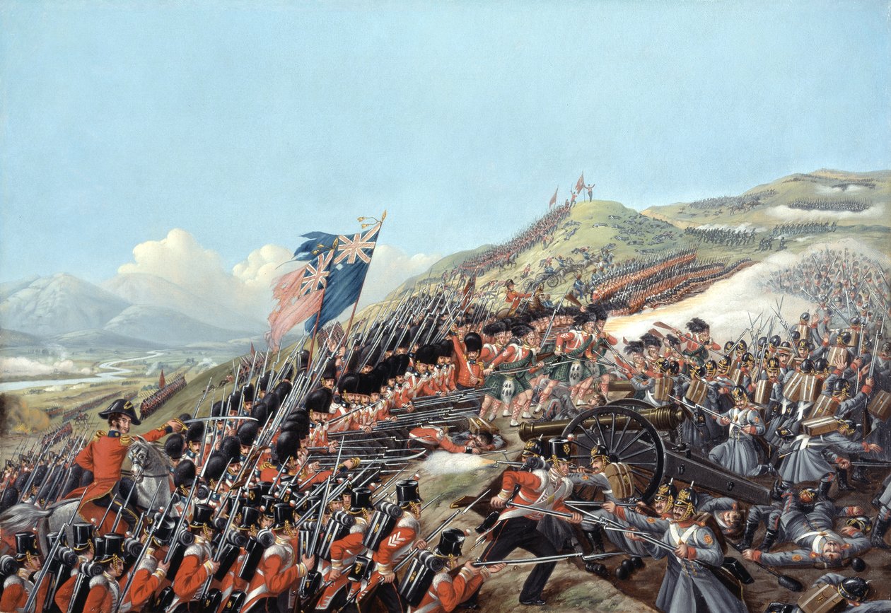 Slaget ved Alma den 20. september 1854, 1854 af Edmund Walker