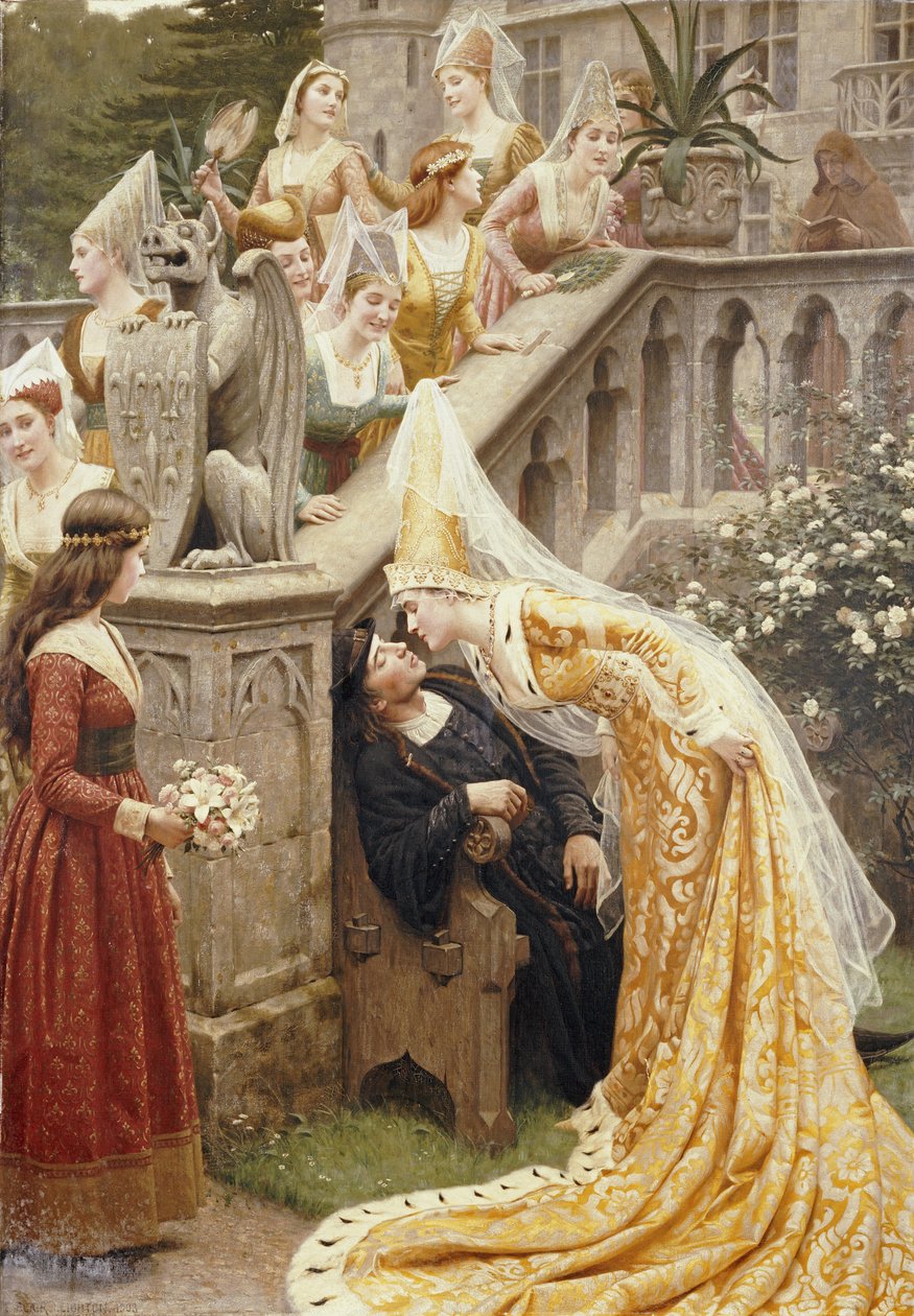 Alain Chartier, 1903 af Edmund Blair Leighton
