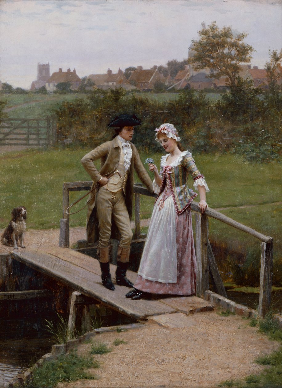 Glem mig ikke af Edmund Blair Leighton