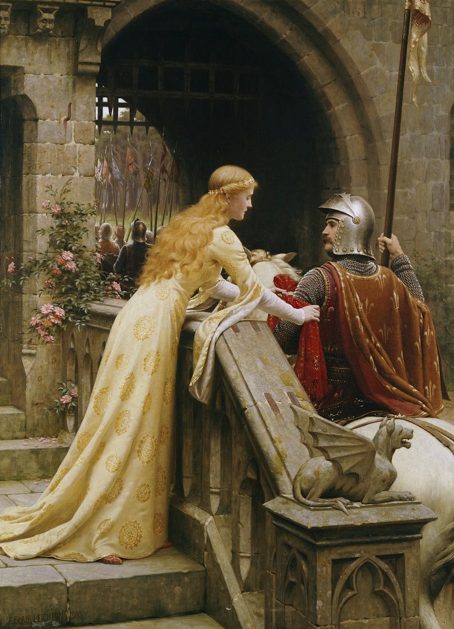 God Speed, 1900 af Edmund Blair Leighton