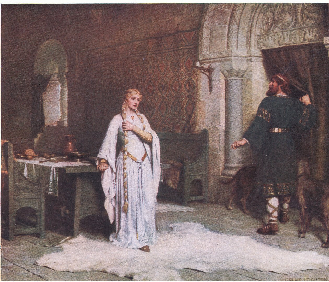 Godiva, Bibbys Annual, 1916-17 af Edmund Blair Leighton