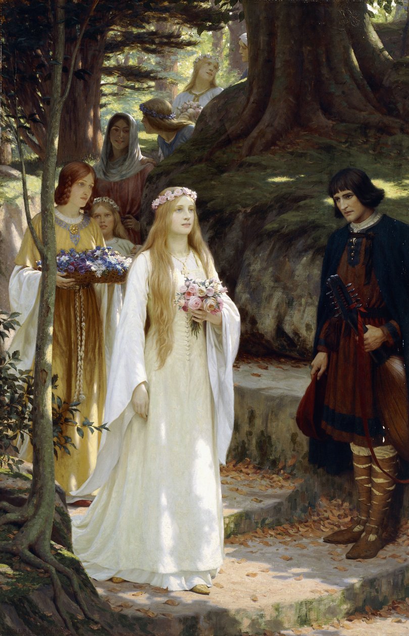 My Fair Lady, 1914 af Edmund Blair Leighton