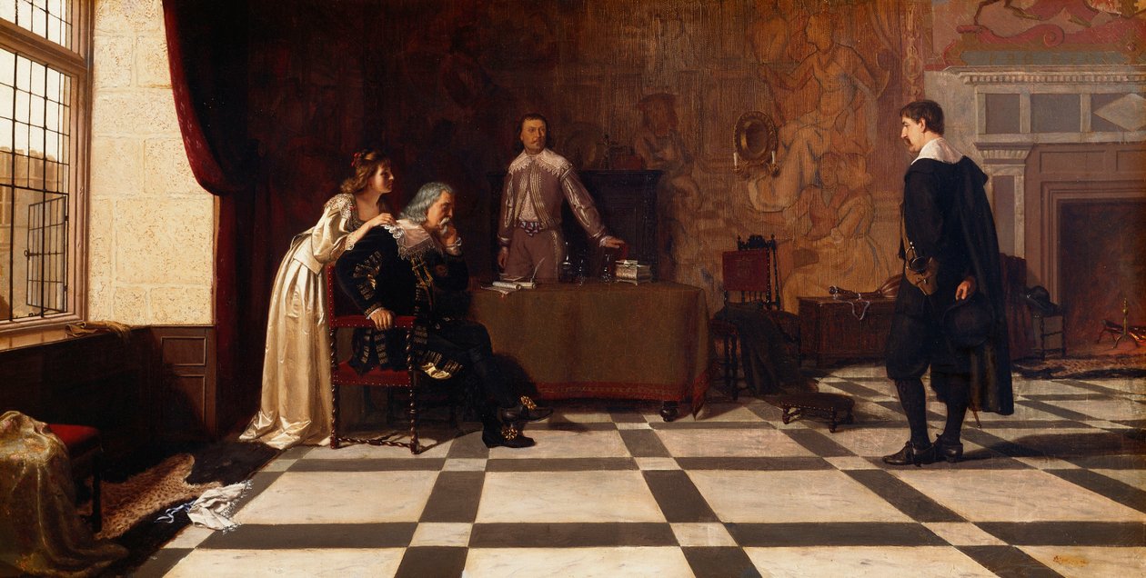 Forsoningen, af Edmund Blair Leighton