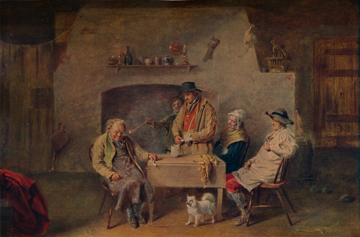 Kapitlets slutning, 1822 af Edmund Bristow
