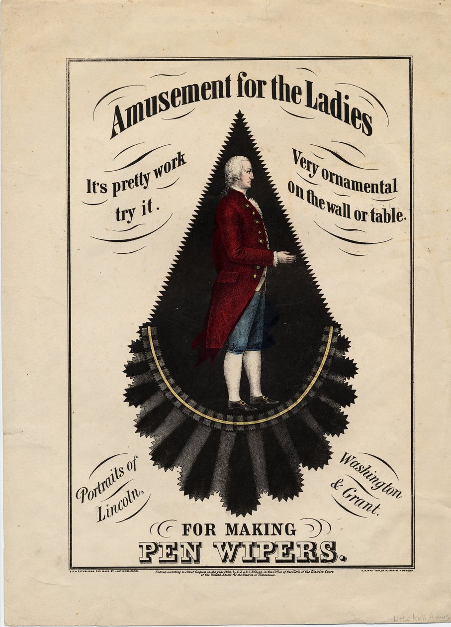 Forlystelse for damerne..., 1866 af Edmund Burke Kellogg