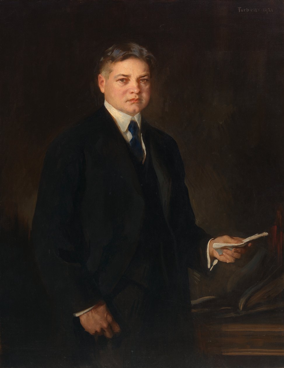 Herbert Hoover, 1921. af Edmund Charles Tarbell