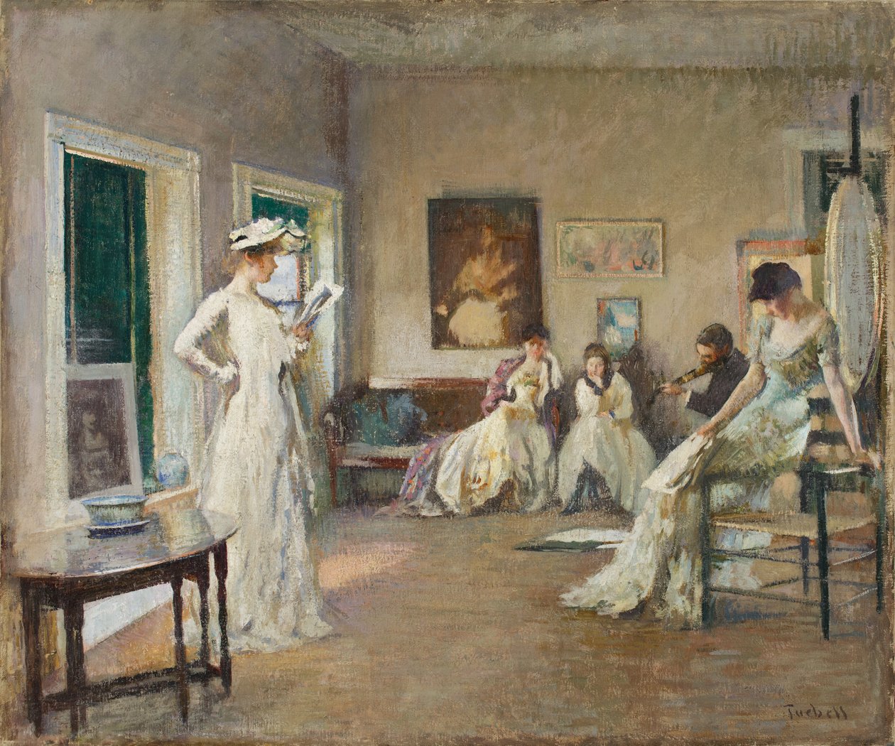 Øvelse i studiet af Edmund Charles Tarbell
