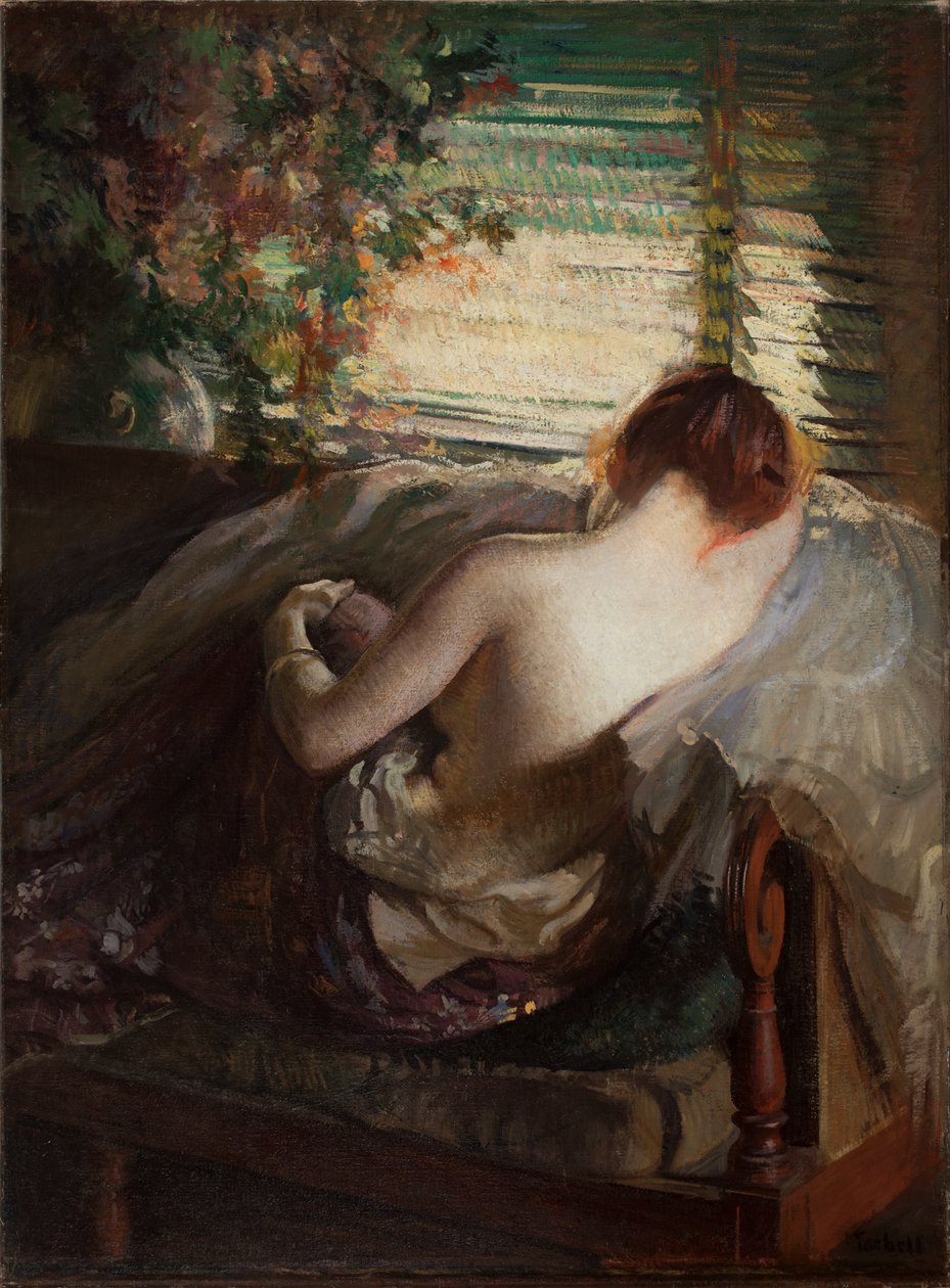 Den persienne af Edmund Charles Tarbell