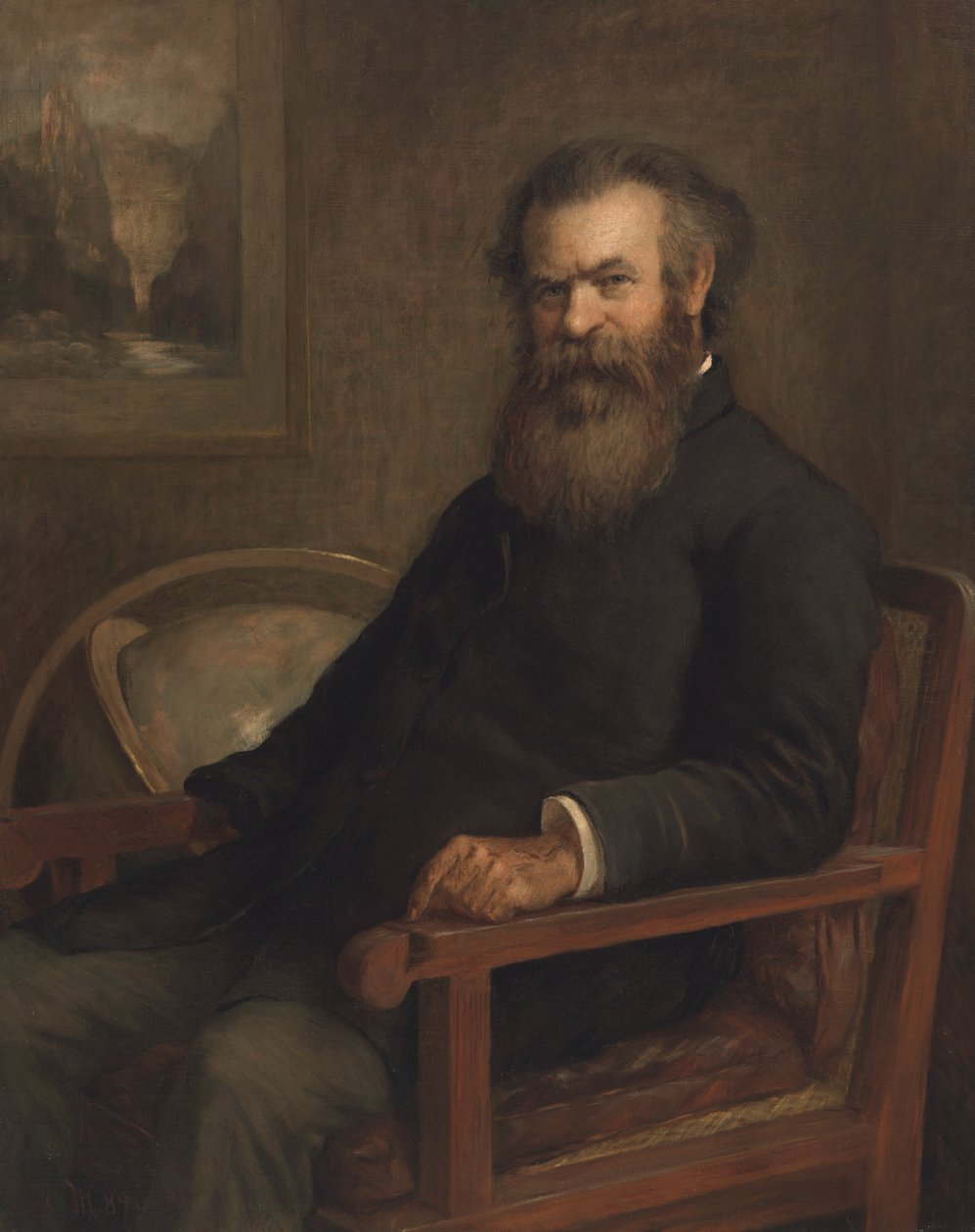 John Wesley Powell, 1889. af Edmund Clarence Messer