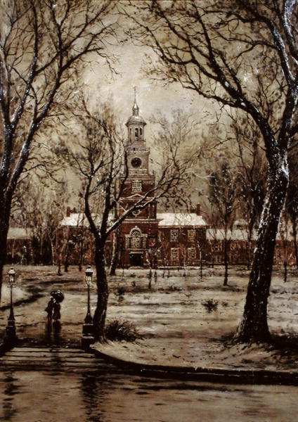 Independence Hall af Edmund Darch Lewis