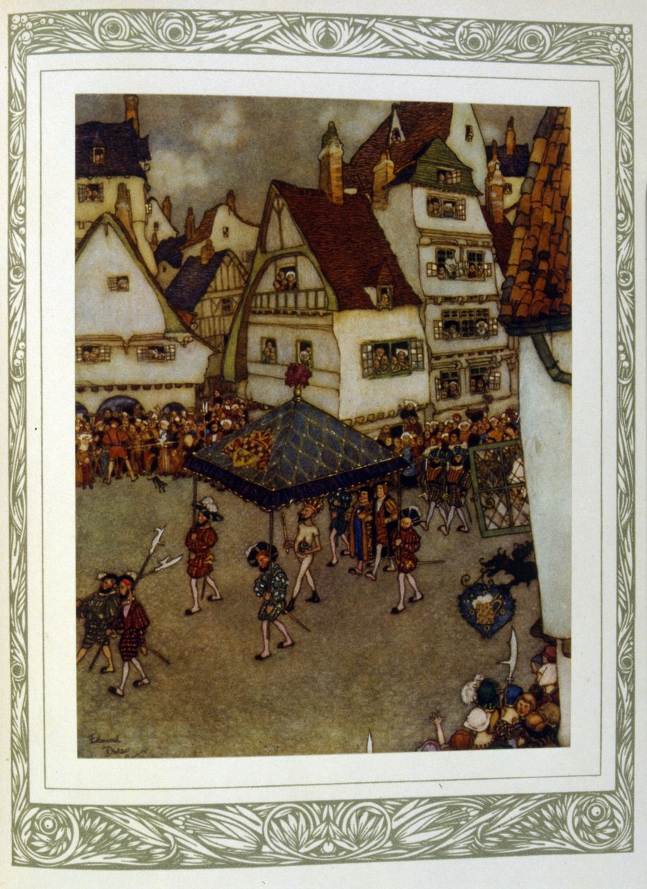 Illustreret fransk udgave af Historier af Hans Christian Anderson af Edmund Dulac