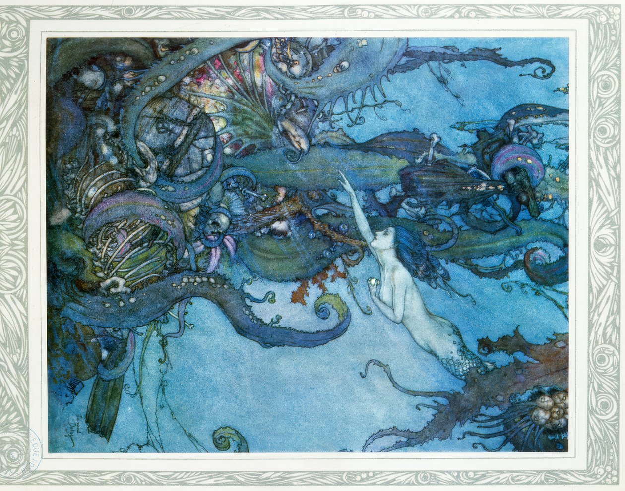 Den lille havfrue af Edmund Dulac