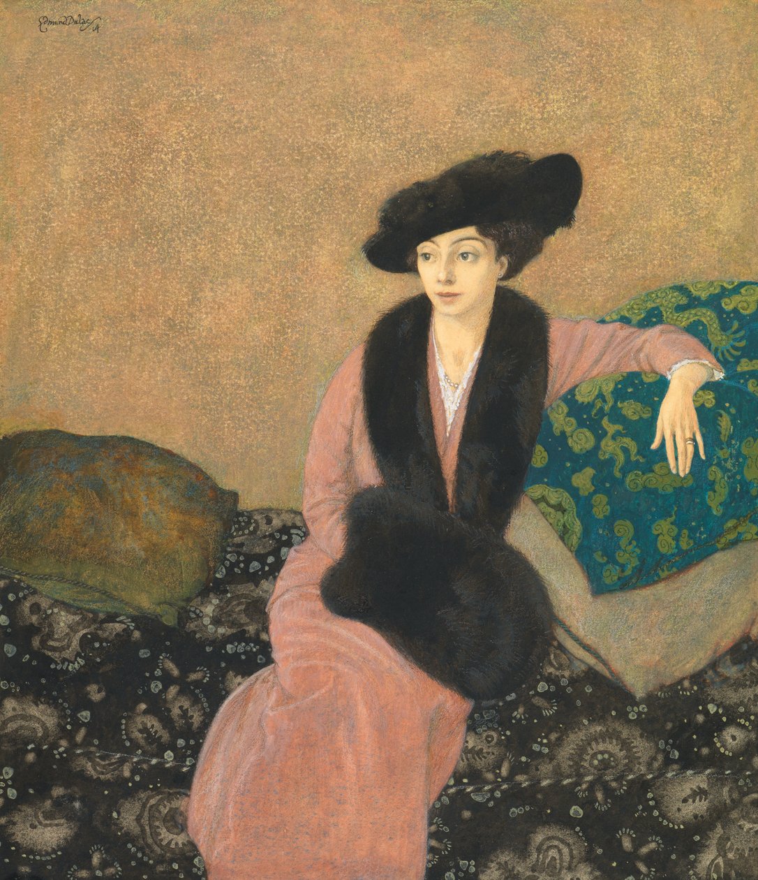 Lady Asquith af Edmund Dulac