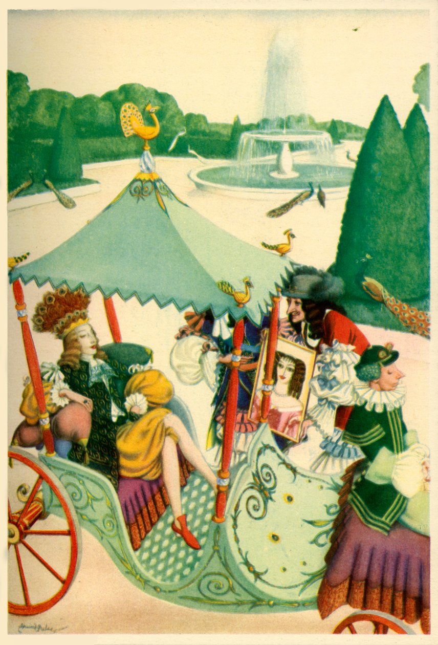 Prinsesse Rosetta, 1928. af Edmund Dulac