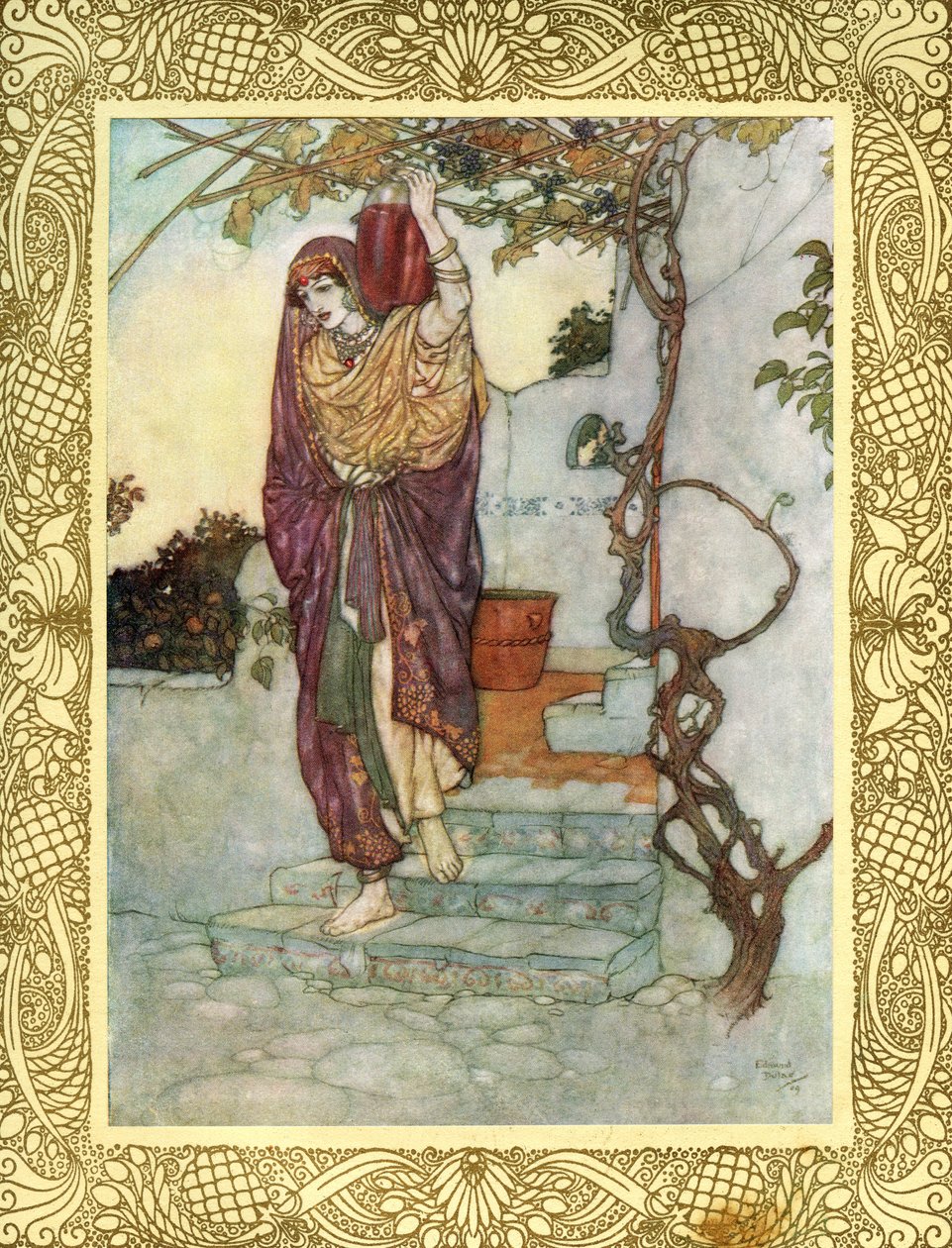 Omar Khayyams Rubaiyat illustreret af Edmund Dulac af Edmund Dulac