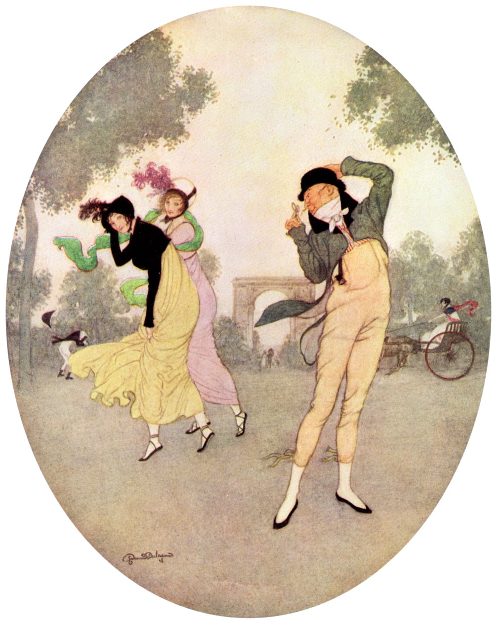 Hvad synes du om Young Rouselle, c1915. af Edmund Dulac