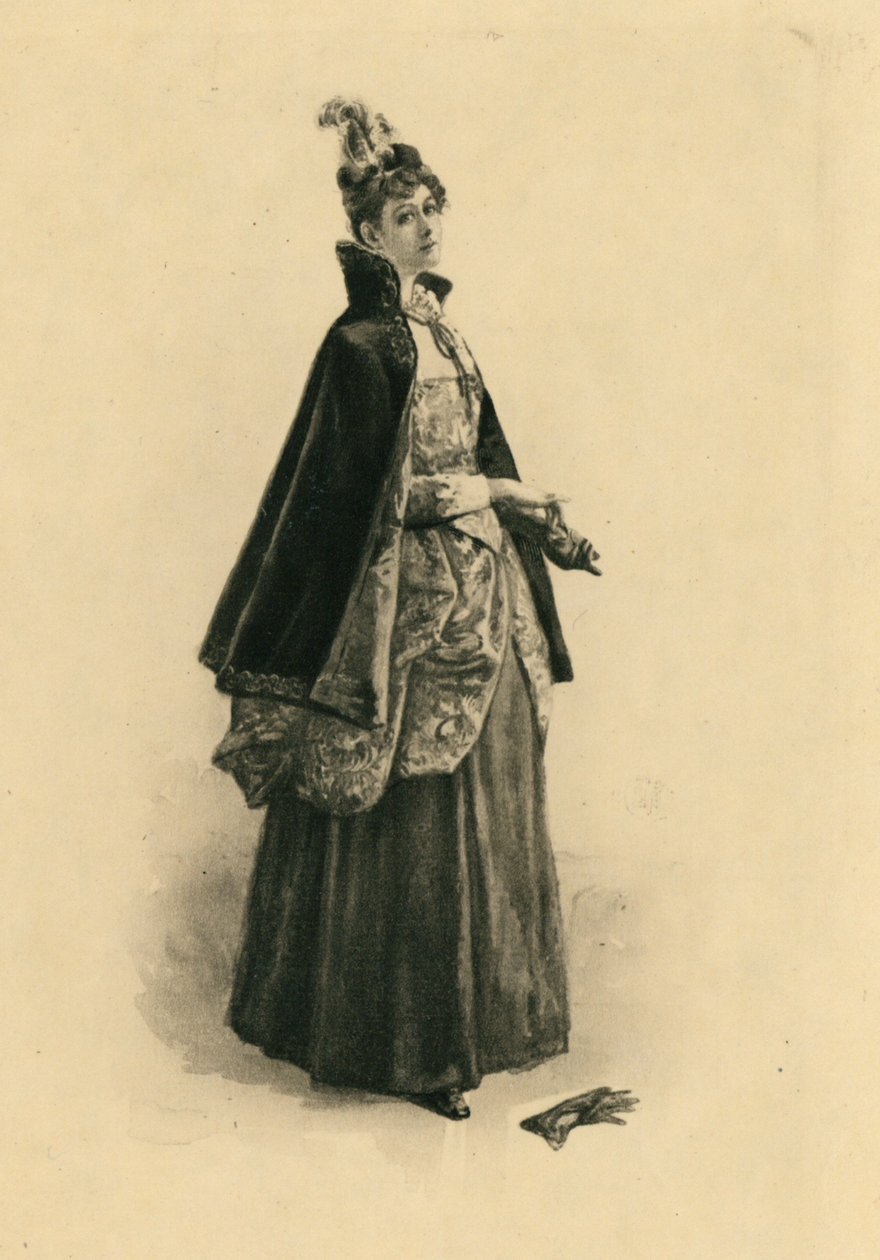 For Elizabethan Songs in Honour of Love and Beauty (litografi) af Edmund Henry Garrett