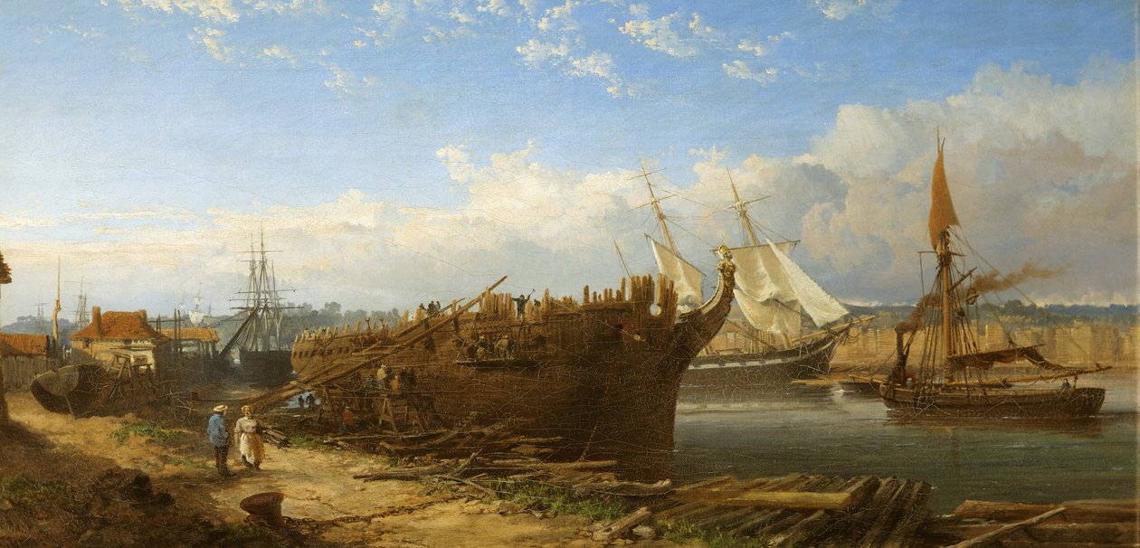 Bristol Flydende Havn af Edmund John Niemann