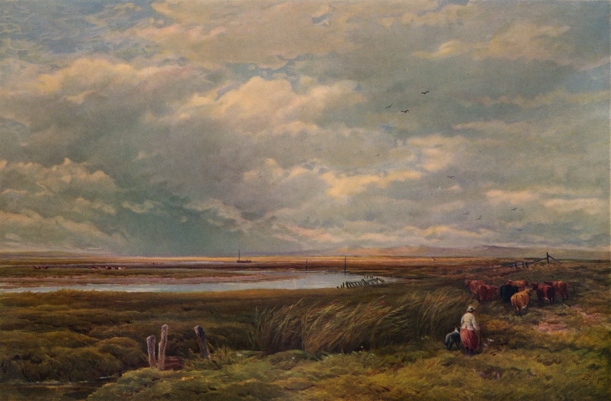 Nær Barmouth, 1883, 1938 af Edmund Morison Wimperis