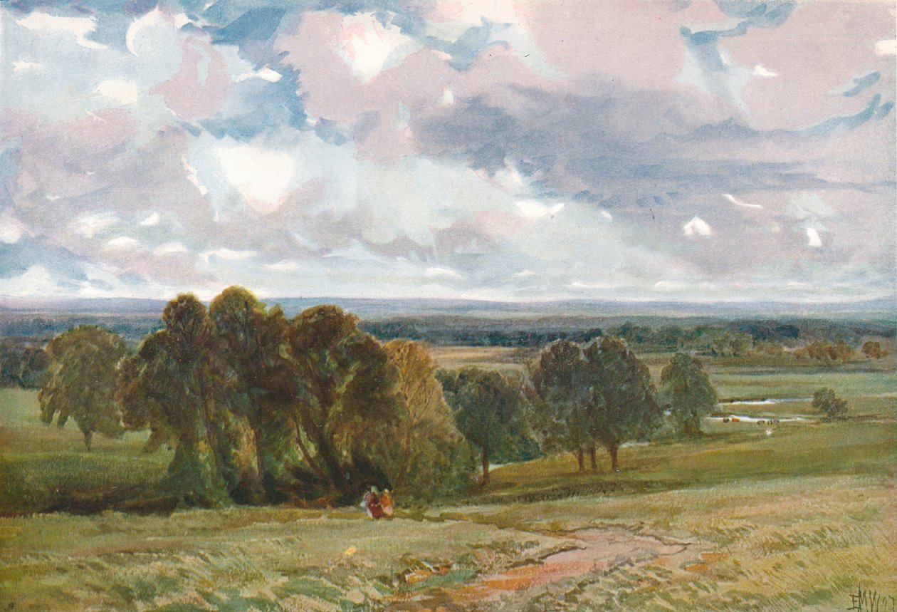 Sussex, c1870-1900, 1906. af Edmund Morison Wimperis