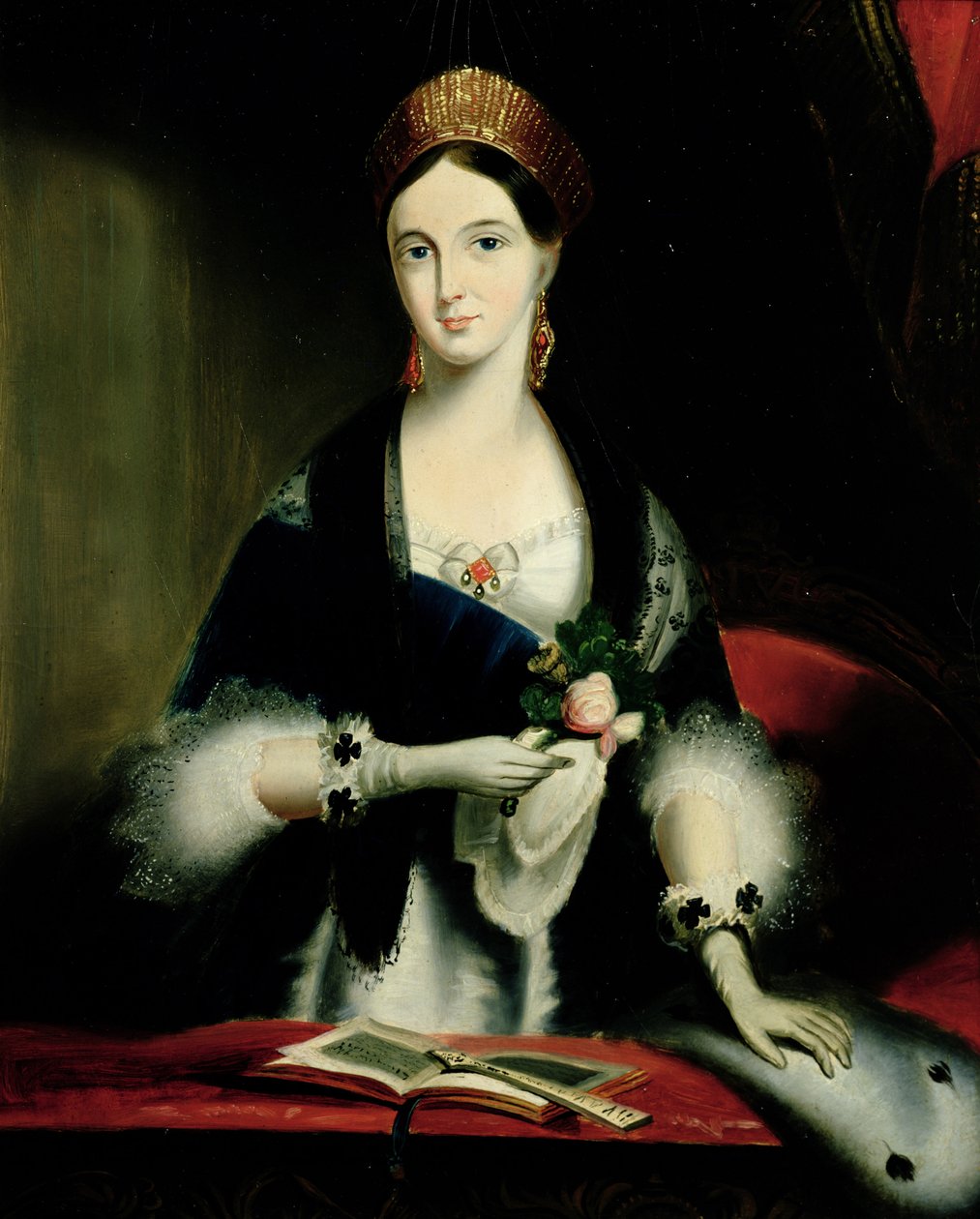 Dronning Victoria på Drury Lane Theatre af Edmund Thomas Parris